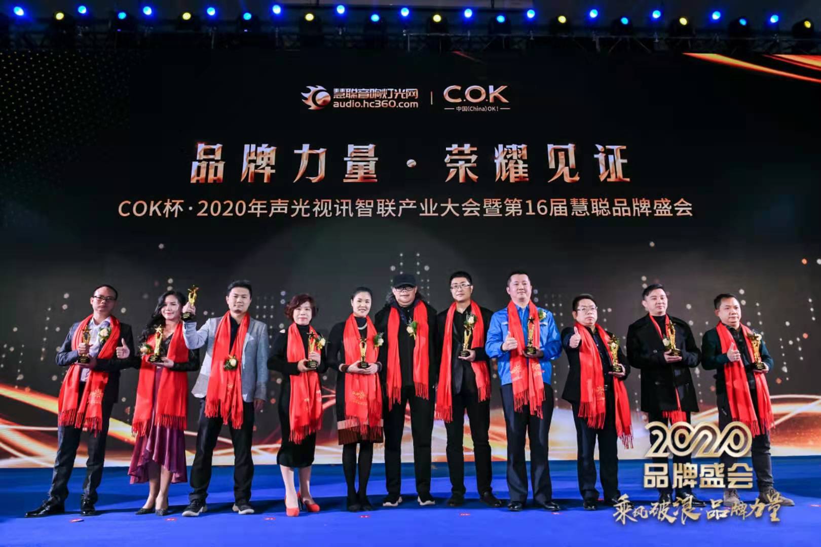 重磅|2020聲光視訊行業(yè)品牌盛會頒獎盛典圓滿收官——哲聞泊爾載譽而歸(圖7)